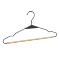 Manufacturer high quality black solid metal wire Hanger,rose gold hanger garment hanger for clothes